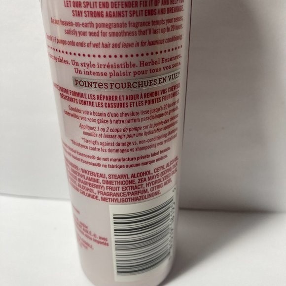 Herbal Essences Split End Defense Cream 6 Bottles DISCONTINUED Pomegranate - Picture 10 of 13